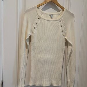 GUESS Knitted Cream Sweater